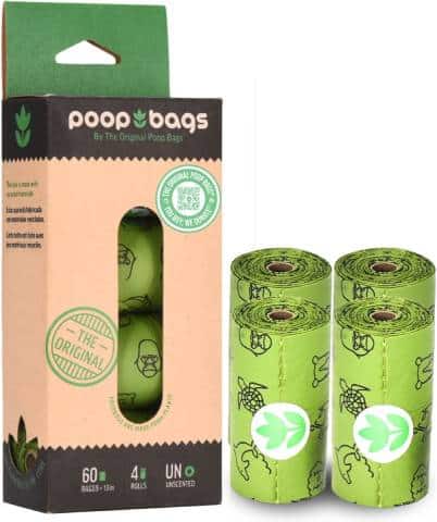 The Original Poop Bags Compostable Rolls (60 Count)