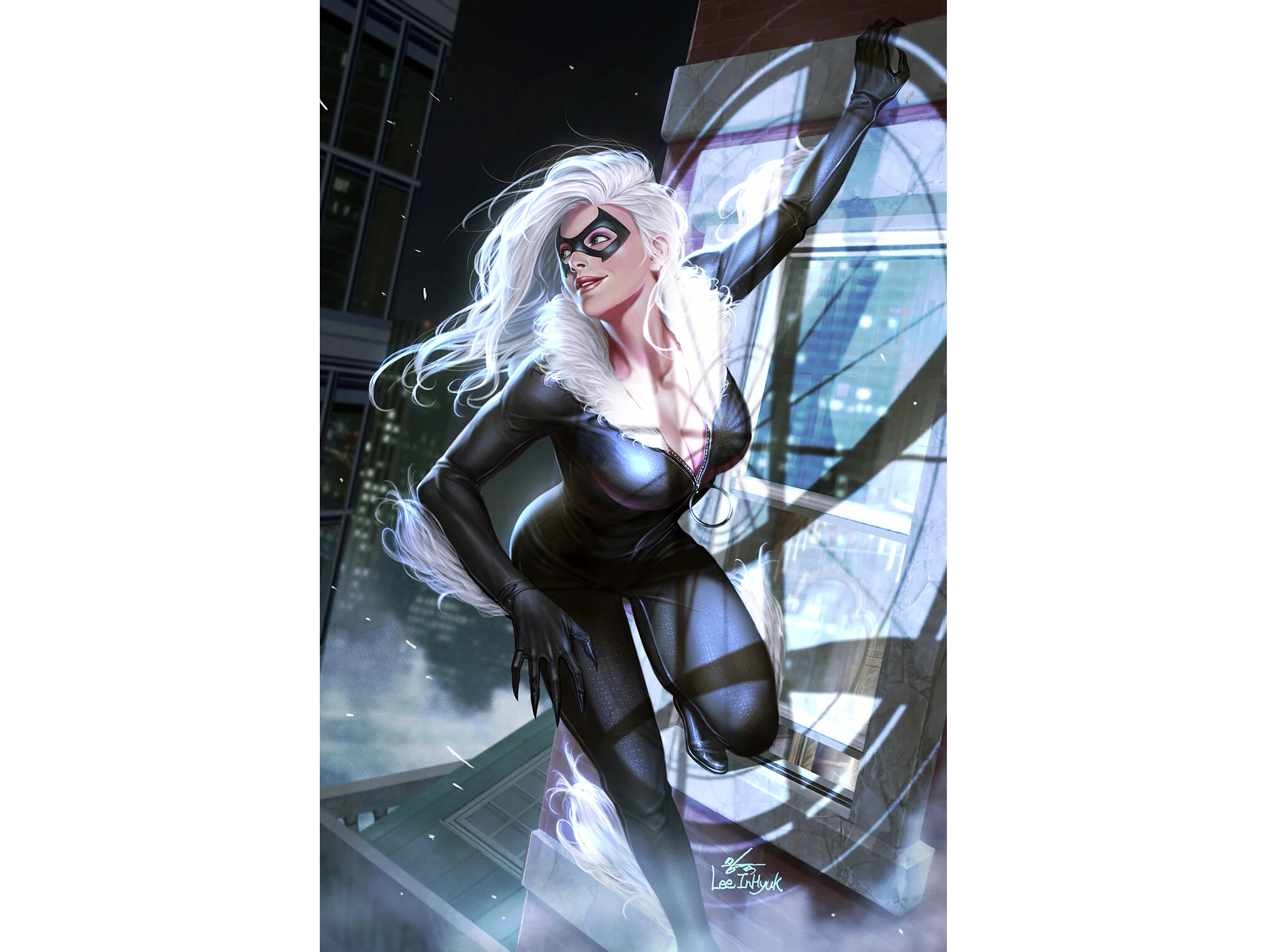 Black cat superhero