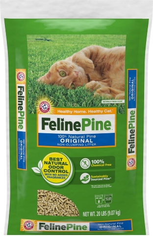 Feline Pine Original Non-Clumping Wood Cat Litter