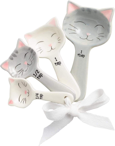 Goodscious Store 5 Pcs Cat-Shaped Measuring Spoons