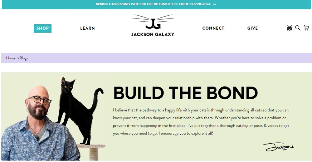 Jackson galaxy blog