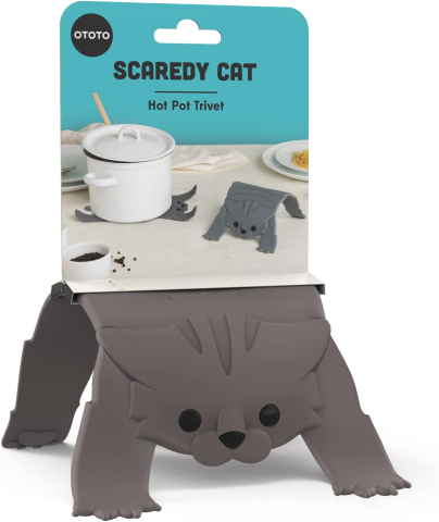 OTOTO Scaredy Cat Trivet