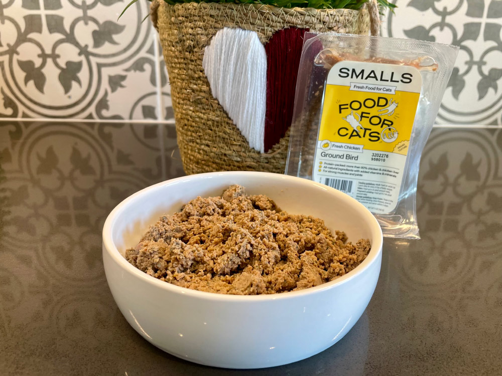 Smalls Cat Food - Fresh Ground Bird