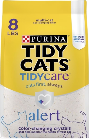 Tidy Cats Alert Health Monitoring Unscented Non-Clumping Cat Litter