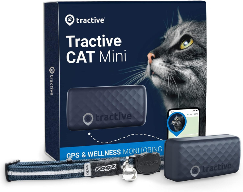 Tractive Mini GPS Tracker & Health Monitoring for Cats