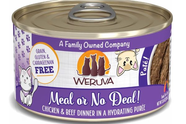 Weruva Classic Cat Meal or No Deal Chicken & Beef Pate Canned Cat Food