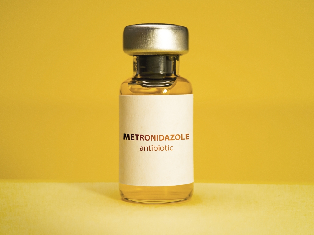 metronidazole antibiotic vial