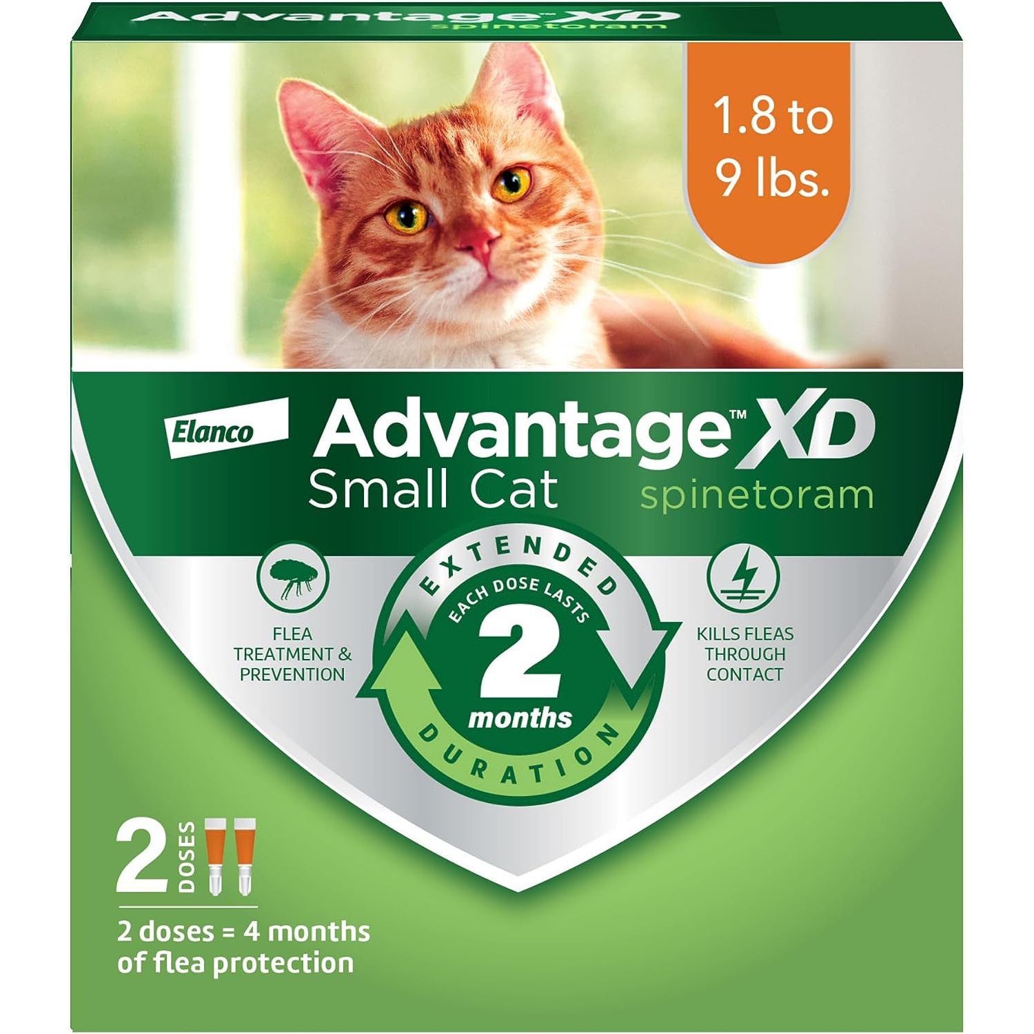 Advantage XD Small Cat Treatment