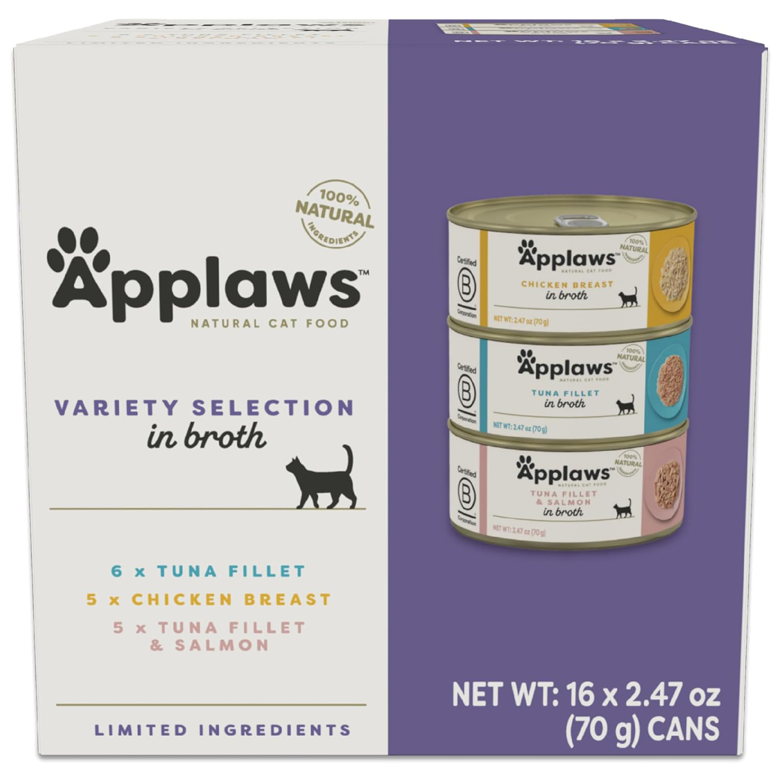 Applaws Variety Selection Wet Cat Food