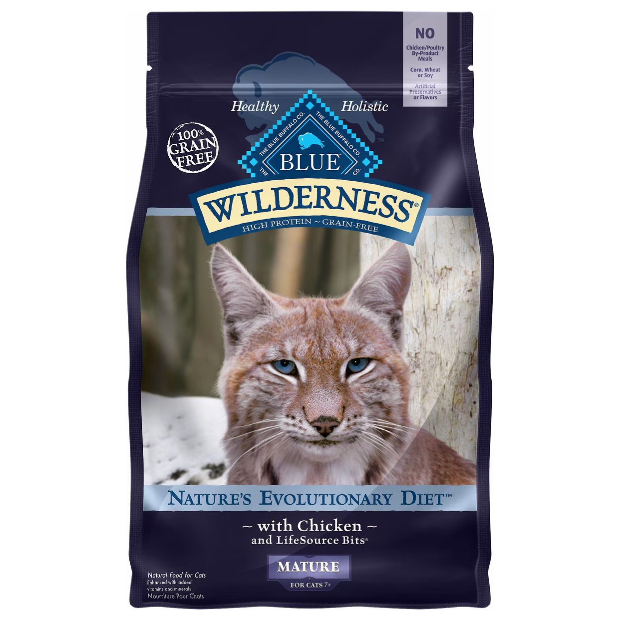 Blue Buffalo Wilderness Mature Dry Cat Food