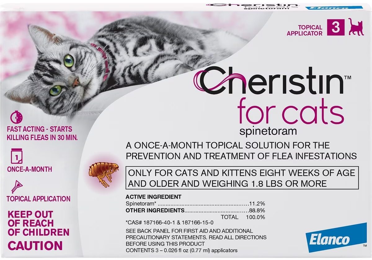 Cheristin Flea Spot Treatment for Cats