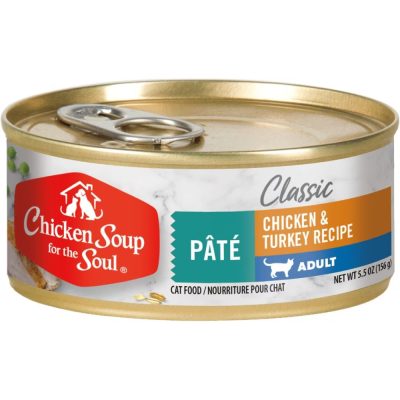 Chicken Soup for the Soul Chicken & Turkey Recipe Adult Pâté Canned Ca