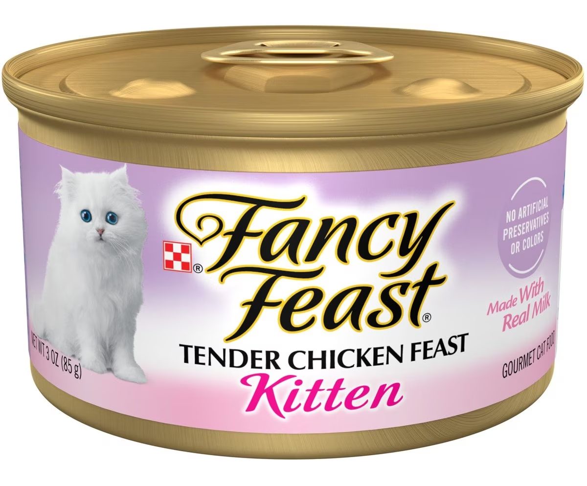 Fancy Feast Kitten Tender Chicken Cat Food new
