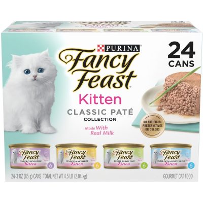 Fancy Feast Tender Feast Variety Pack Canned Kitten Food