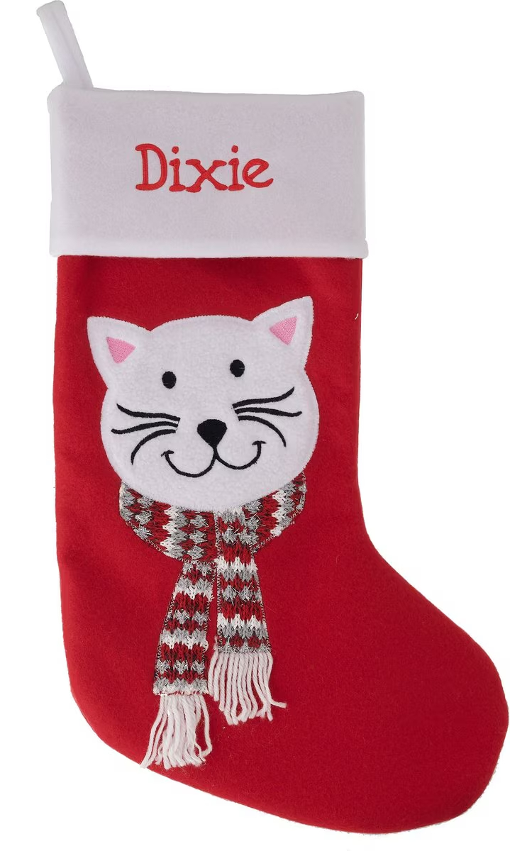 Frisco Holiday Personalized Cat Stocking