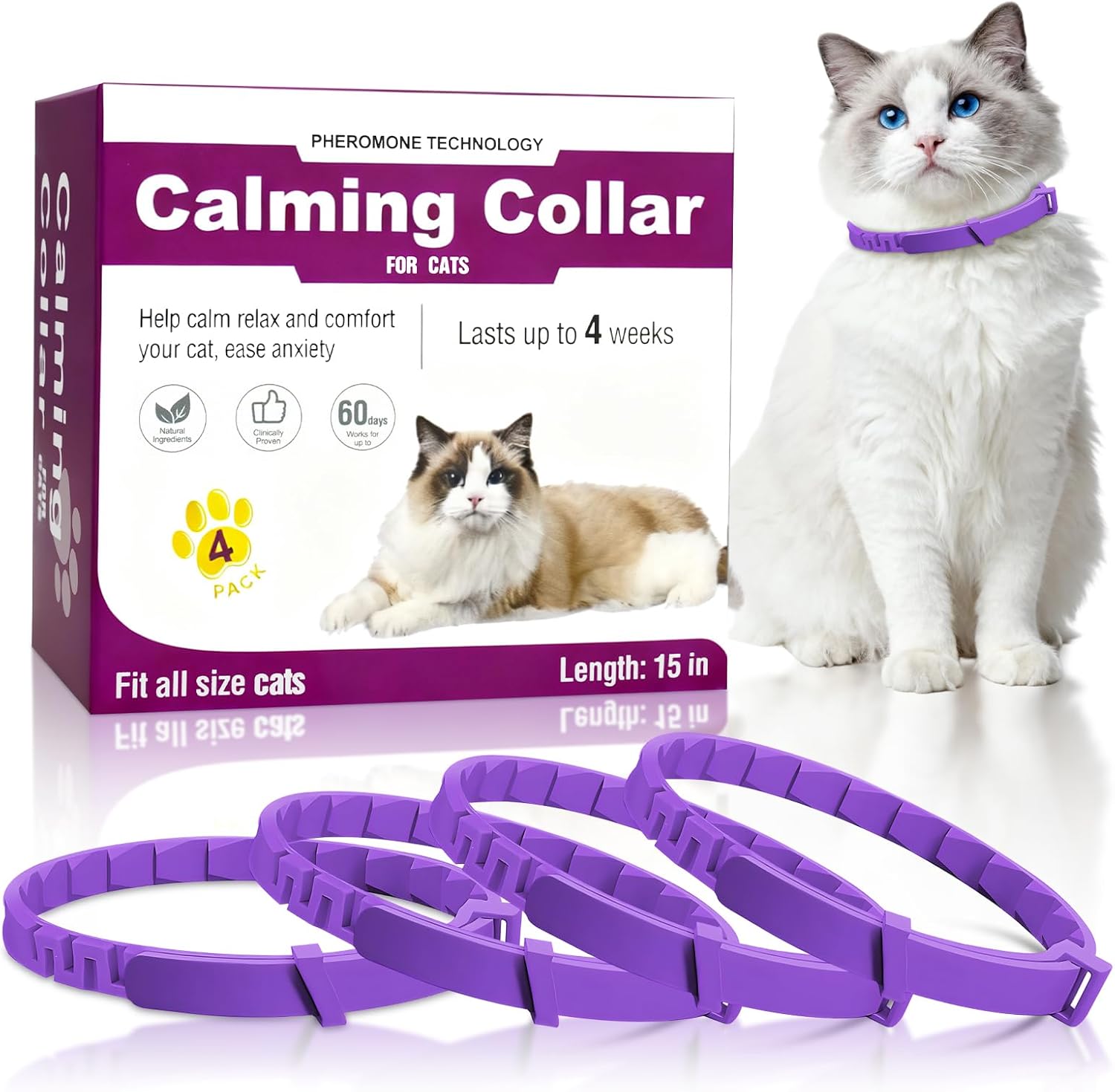 Guowo Calming Collar for Cats