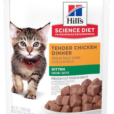 Hill’s Science Diet Kitten Tender Chicken Recipe Cat Food