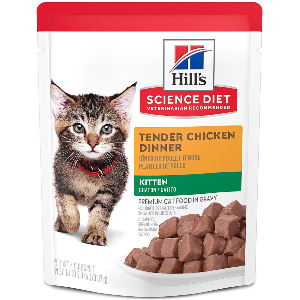 Hill's Science Diet Kitten Tender Chicken Recipe Cat Food