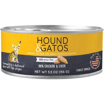 Hound & Gatos Chicken & Liver Wet Cat Food