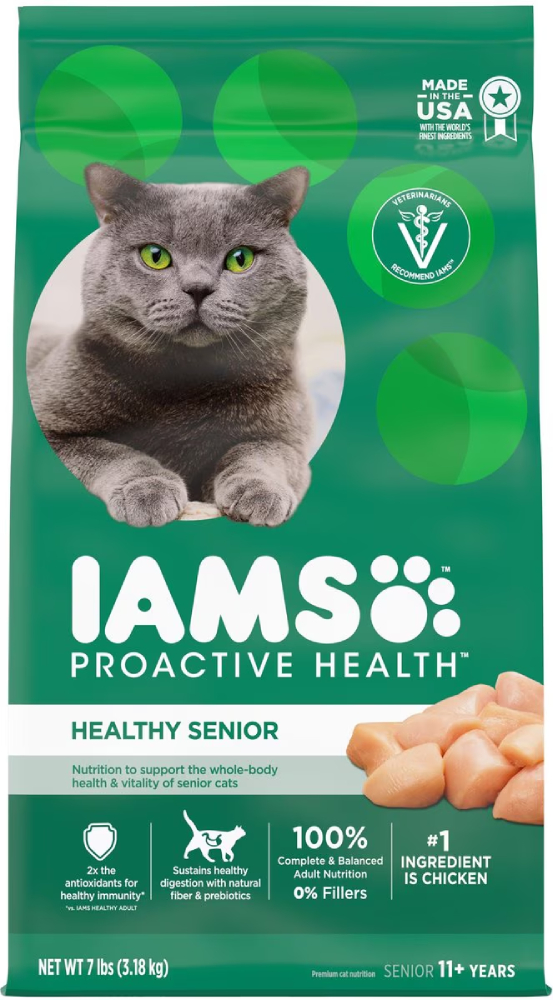Iams ProActive Health Healthy Senior Dry Cat Food
