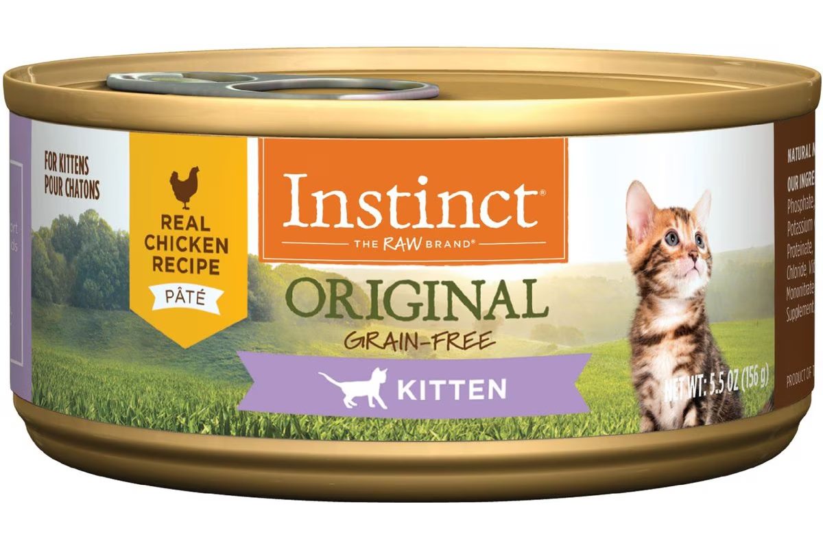 Instinct Kitten Grain-Free Pate Wet Cat Food new