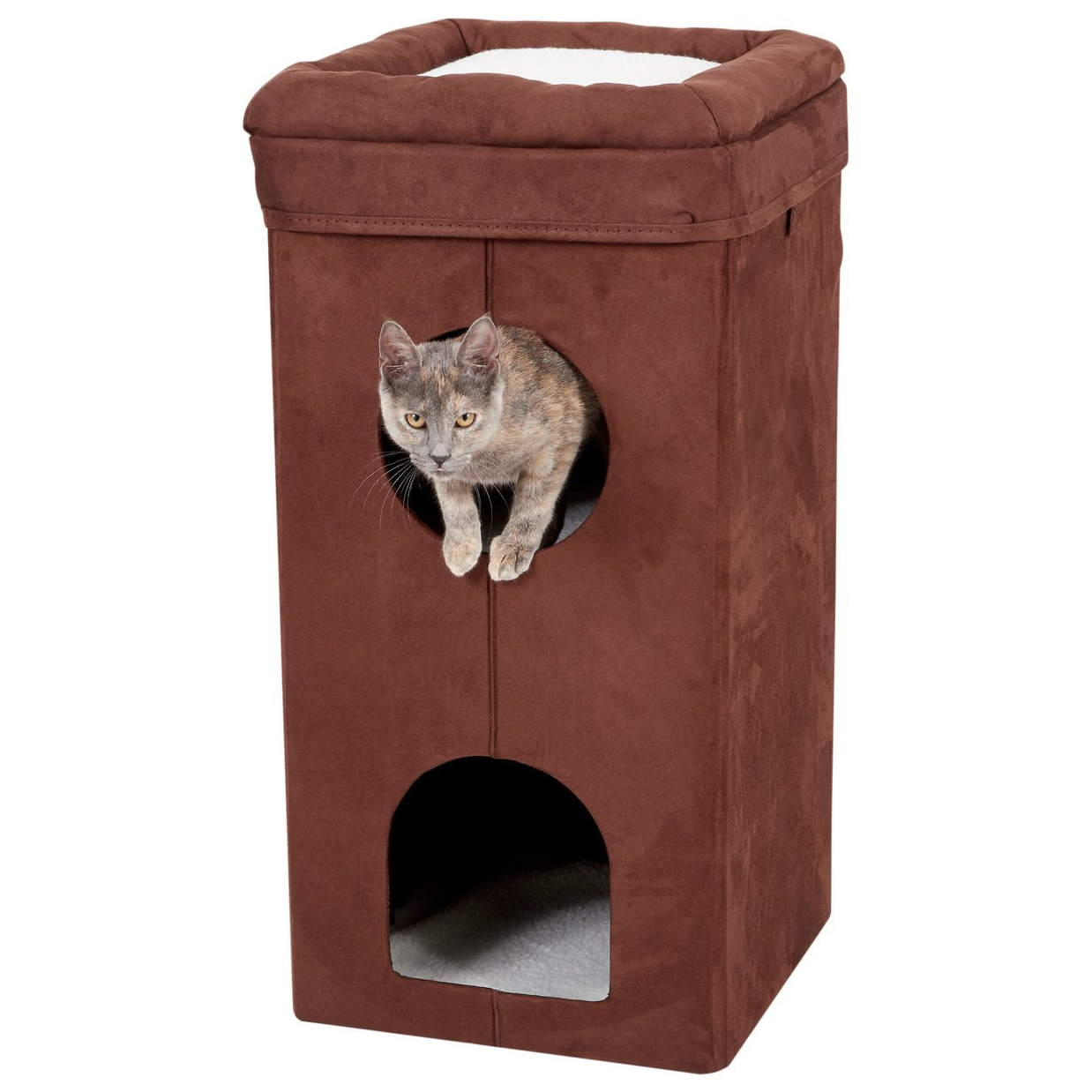 MidWest Curious Cube Cat Condo