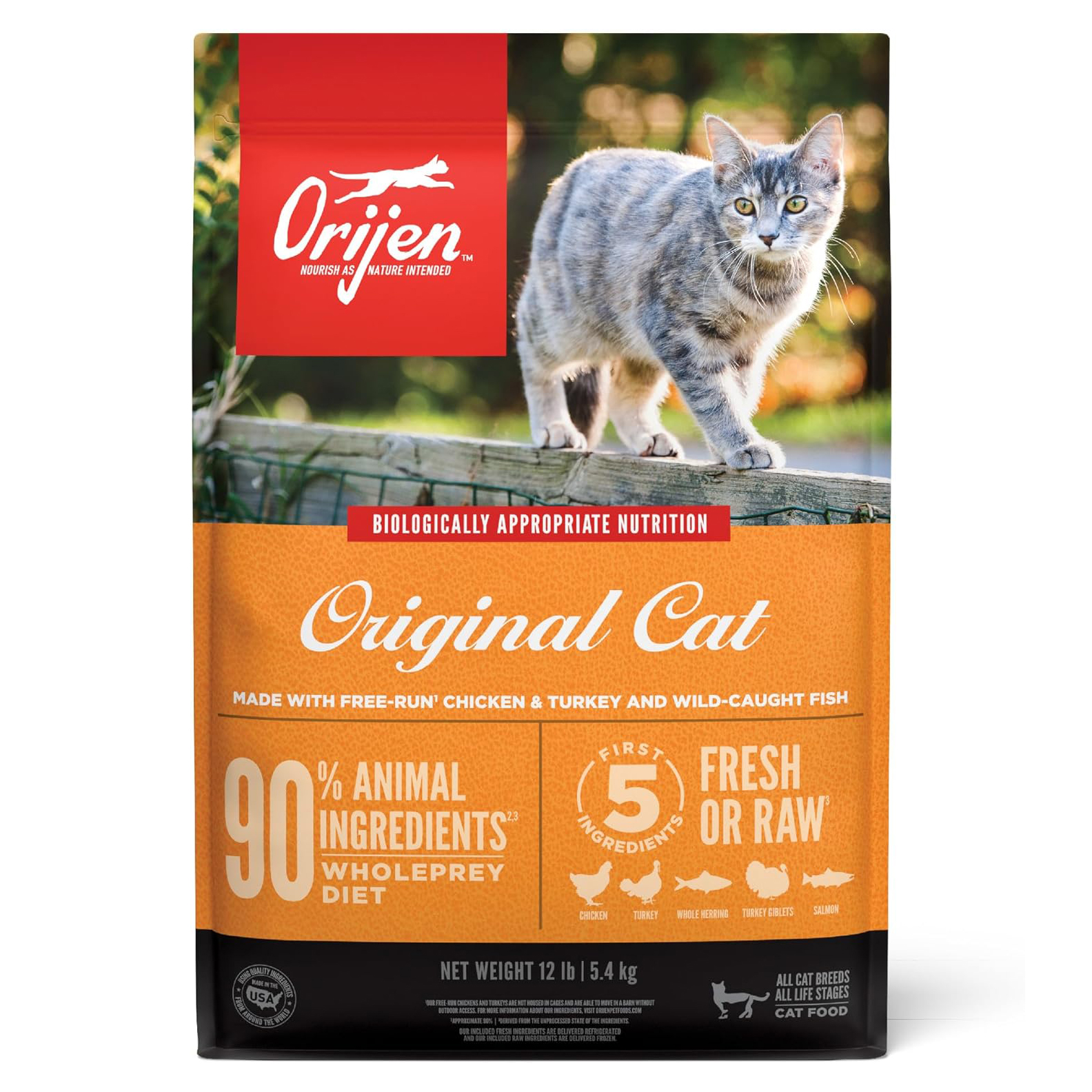 ORIJEN Original Grain-Free Dry Cat Food