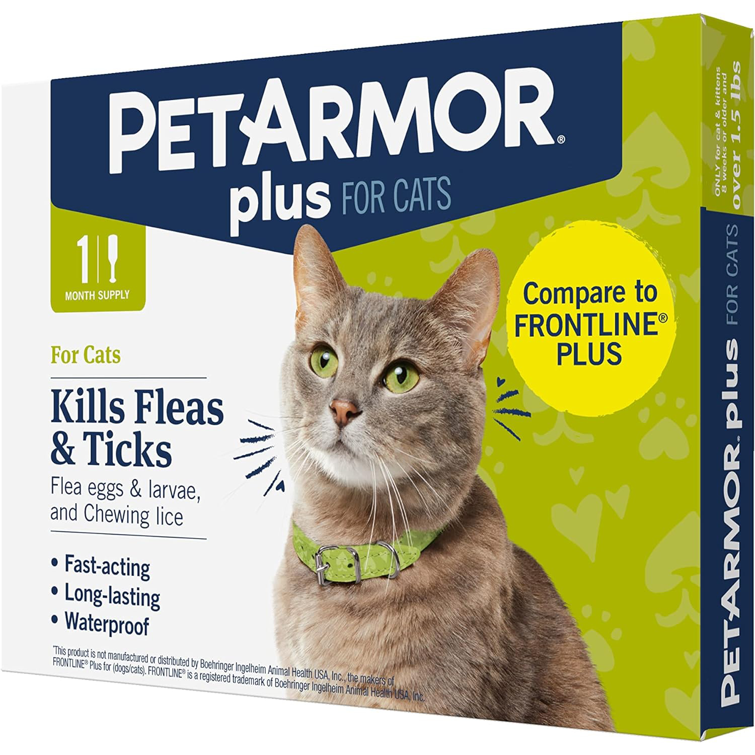 PetArmor Plus Flea & Tick Spot Treatment for Cats