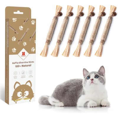 Potaroma Natural Silvervine Sticks Cat Toys