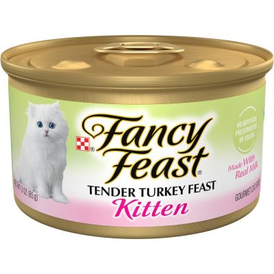 Fancy Feast Kitten Tender Turkey Feast Canned Cat Food