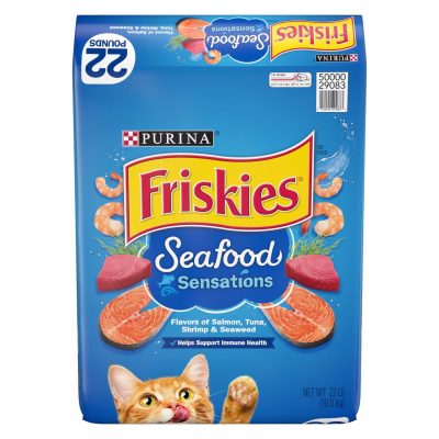 Purina Friskies Seafood Sensations Dry Cat Food