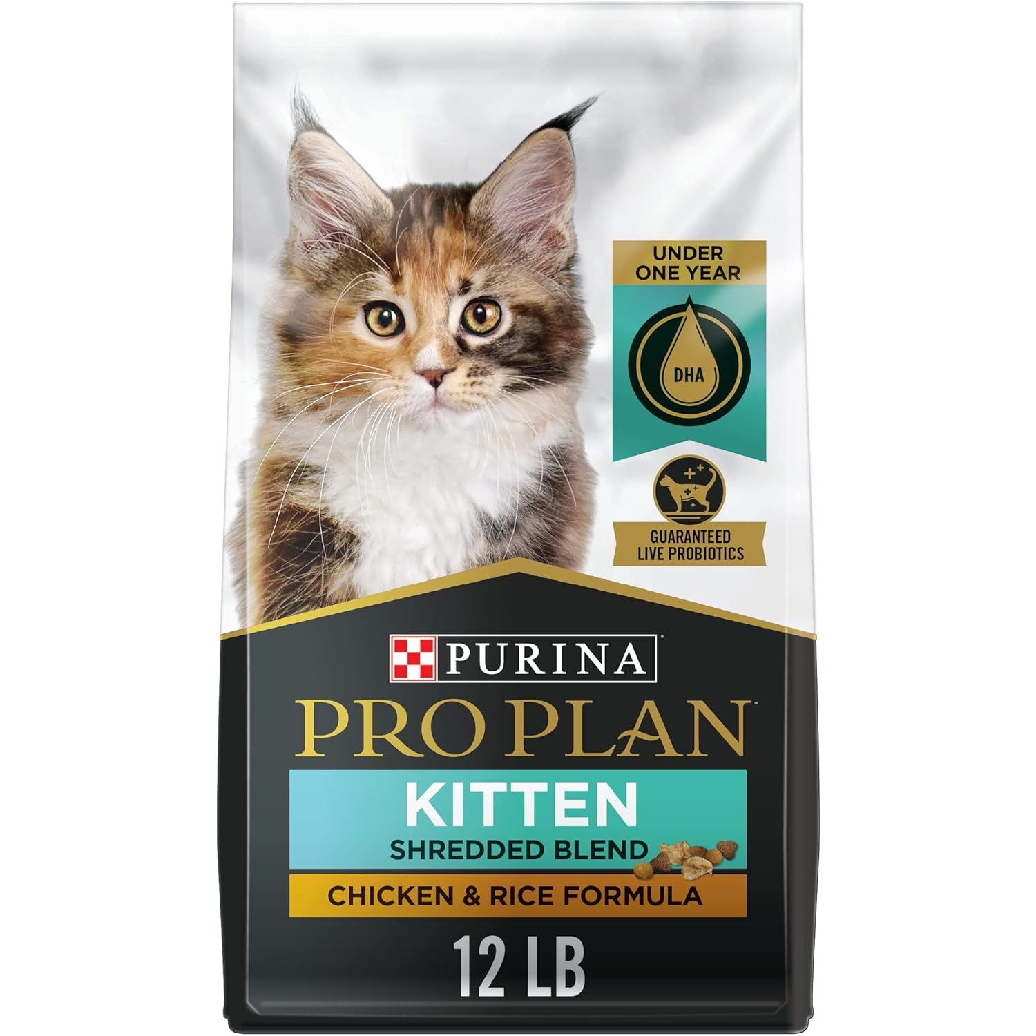 Purina Pro Plan With Probiotics, High Protein Dry Kitten Food