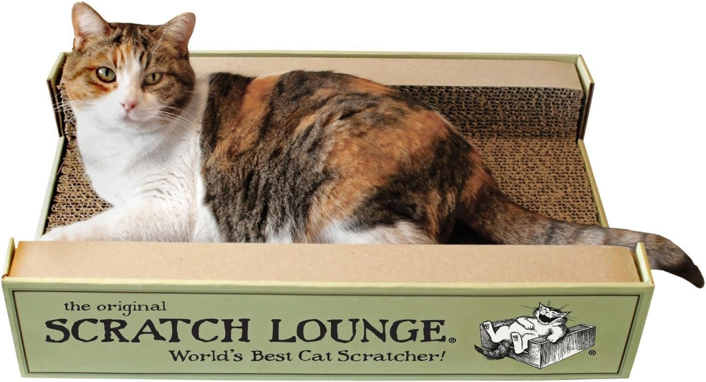 Scratch Lounge Cardboard Cat Scratcher & Lounger