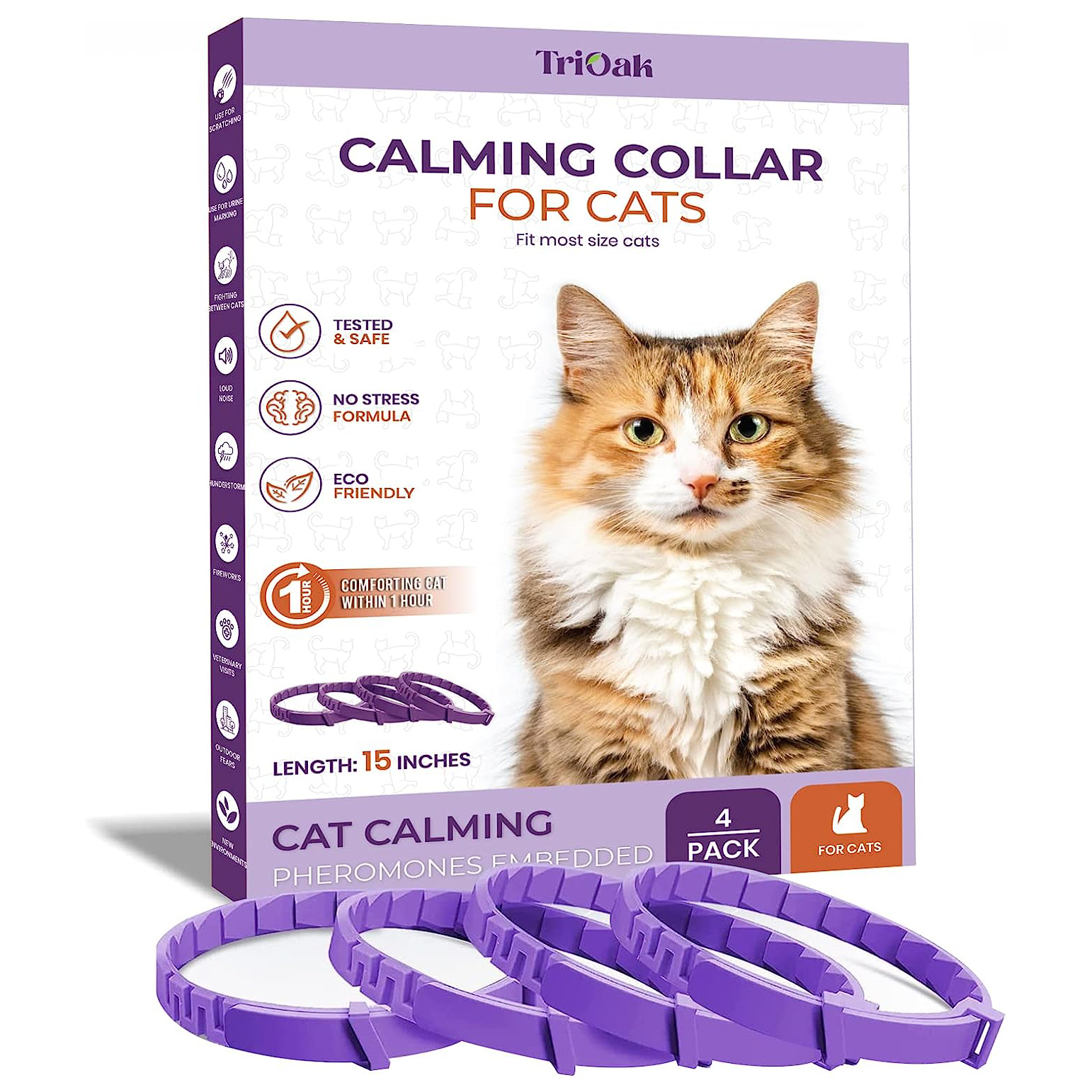 TriOak Calming Collar for Cats