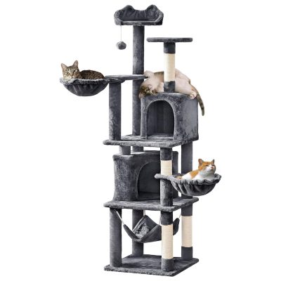 Yaheetech 69-Inch 4-Level Plush Cat Tree