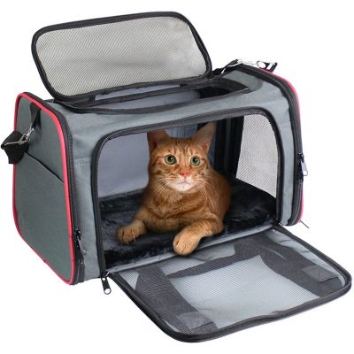 Jespet Soft-Sided Airline-Approved Travel Dog & Cat Carrier