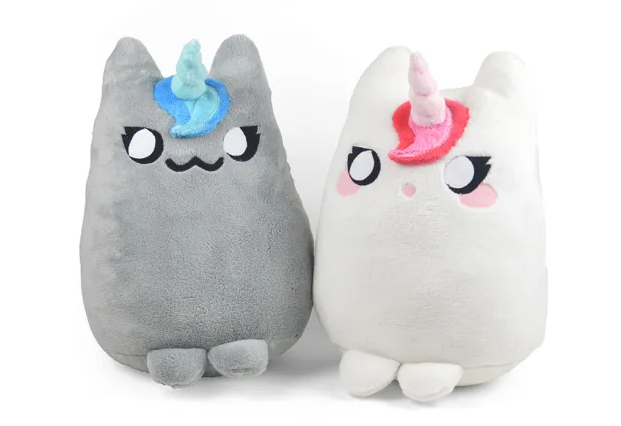 Unicorn Kitty Pillow Plushie by Choly Knight