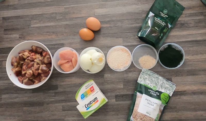 homemade low-carb chicken cat food recipes