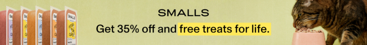 Smalls cat food campaign