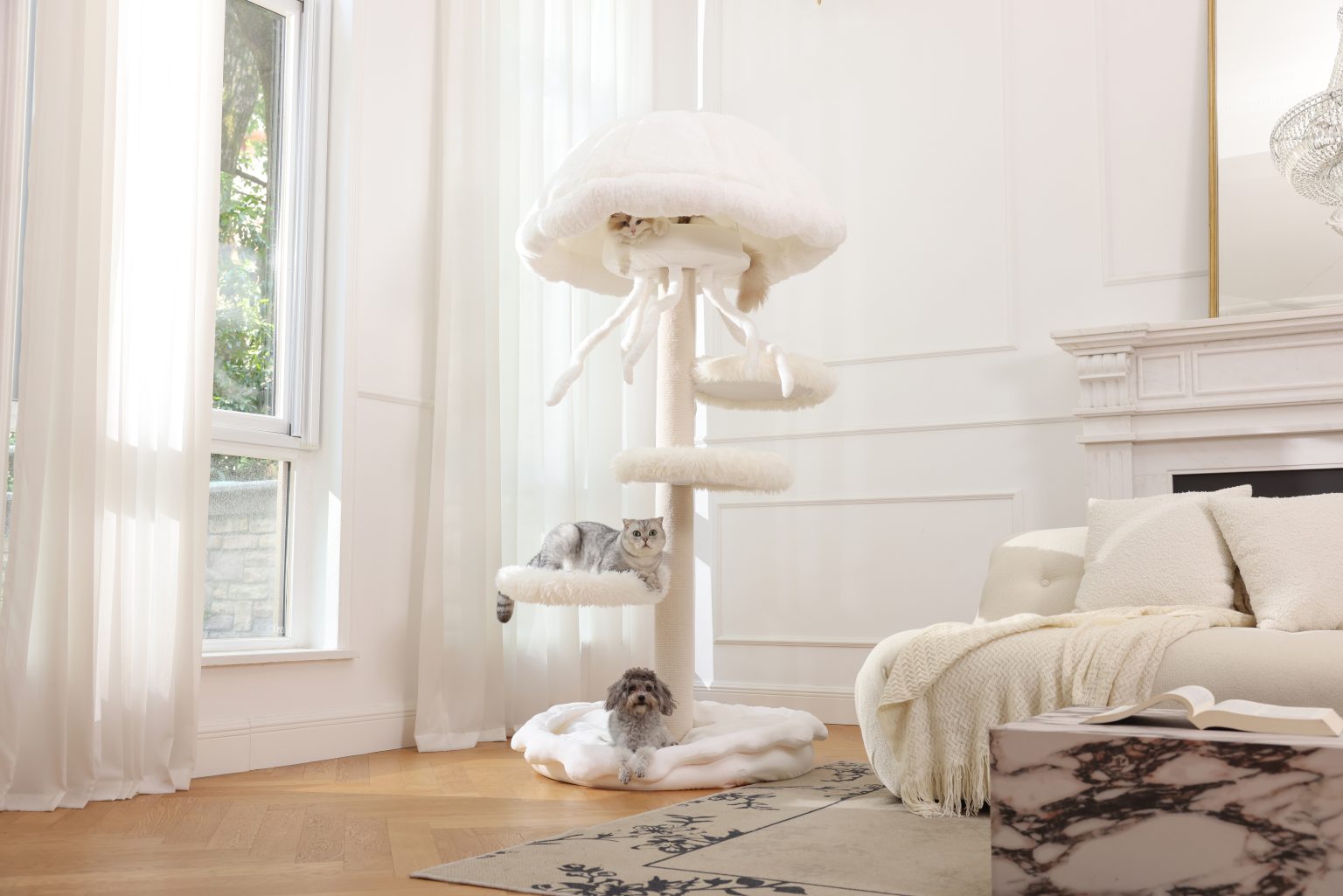 From Eyesore to a Glowing Centerpiece: Meet the Modern Cat Tree - The ...