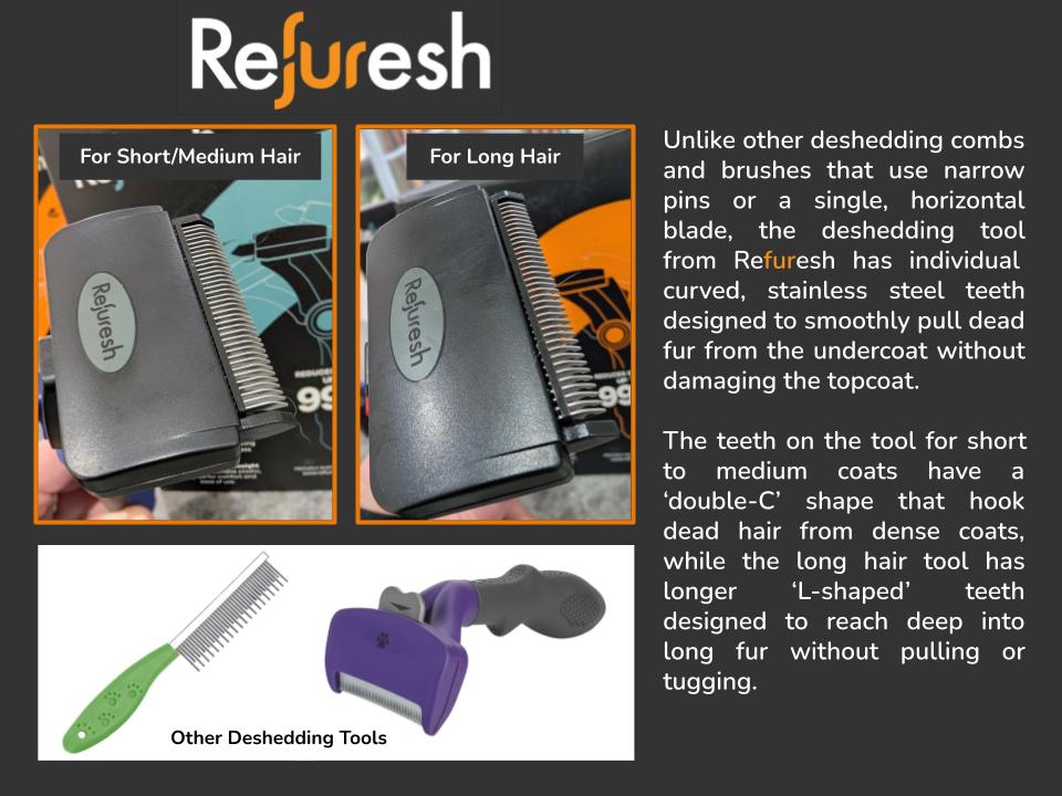 The Refuresh Deshedding Tool - It’s No Ordinary Brus