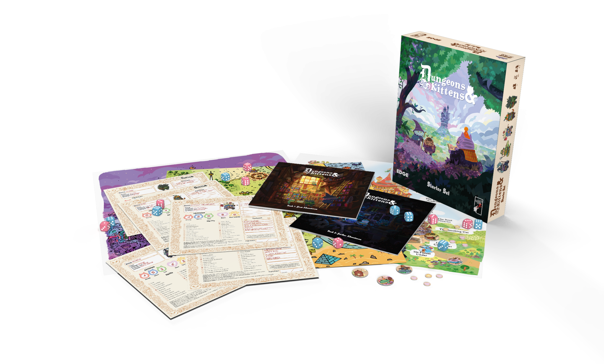 Dungeons & Kittens – The Roleplaying Game For Cat Lovers ESDAK01EN_Packshot